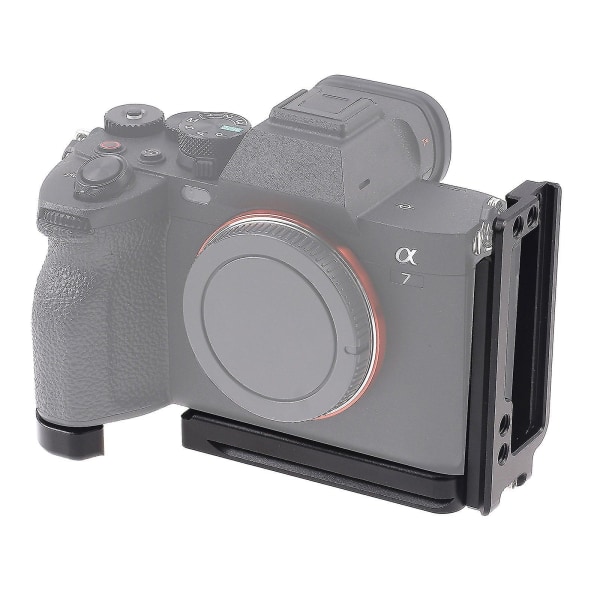 Dslr-kameran L-kiinnike pikakiinnitys L-levykiinnike A7m4a7s3-pystysuuntaiseen videokuvauskiinnikkeeseen pikavapautuslevy