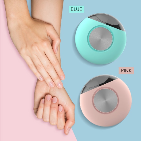 Bærbar automatisk trimming av negleklipper Hjem Smart elektrisk manikyrenhet Voksne barn pink