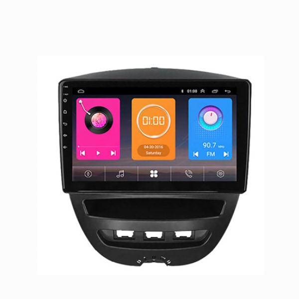 Auto Multimedia För Toyota Aygo Citroen C1Peugeot 107 2005-2014 Android 2 Din Radio Stereo Screen Navigation GPS Carplay