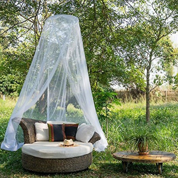 Luksus myggenet sengetæppe, store insektsikre net, sengetæpper, velegnet til enkelt- til kingsize-senge