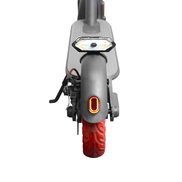 Trådløs fjernbetjening Blinklys Elektrisk scooter Blinklys Lampehorn til Xiaomi M365 Pro 1s Pro2 Mi3 Modifikationstilbehør Lamp Holder Clip