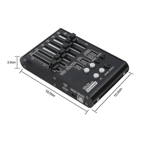 Hot Mini Dmx Controller Disco Stage Ljuseffekt Dmx512 Konsol för Dj Party
