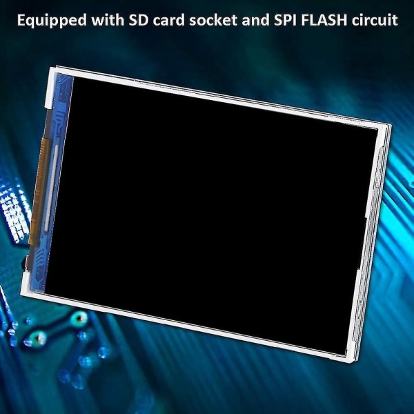 Displaymodul - 3,5 tums Tft LCD-skärmmodul 480x320 kompatibel med Mega 2560 Board (färg: 1xlcd-skärm