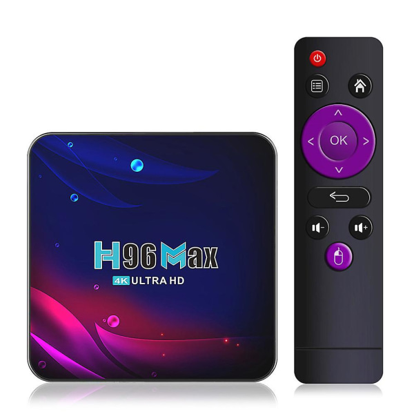 H96 Max V11 Android Home Player 4gb Ram 64gb lagring