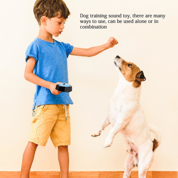 2023 6st 6 färger Hundleksaker Kommunikationsträningsverktyg för husdjur Inspelningsbara talknappar