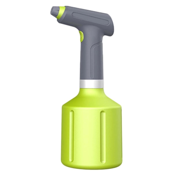 Hushållsautomatisk sprayflaska för plantering USB -uppladdningsbar vattenspruta Green