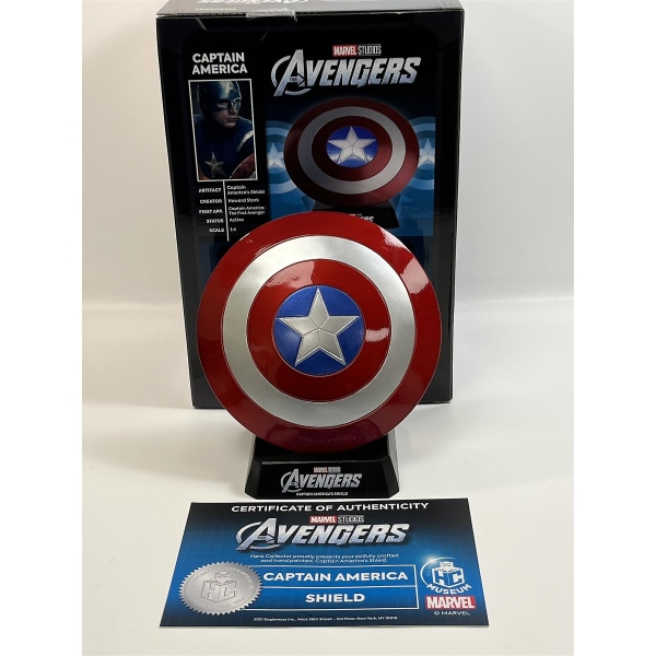 Captain America Shield Avengers 20 cm polyresiininen tukijalusta 20cm