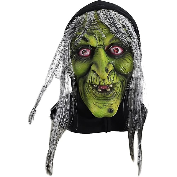 Halloween dekoration lysande häxa mask. Skrämmande masker Cosplay Mask Skull Skrämmande mask. Dekorativ skräckmask