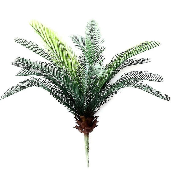 Palmetræ kunstig falsk plantebuket kompatibel med lejlighedsdekorationer -b