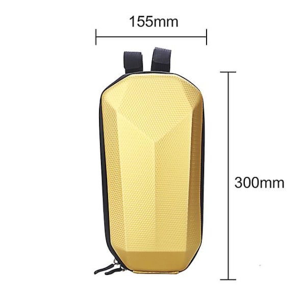 2l/3l/5l elskoterväska Regntät cykelhängande väska Pannier Universal elskoterväska för Xiaomi M365 skoterväska Gold
