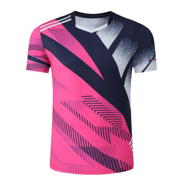 Kortärmad Sublimated Beach Sports Team bär t-shirt i volleybolltröja för män och kvinnor Gold