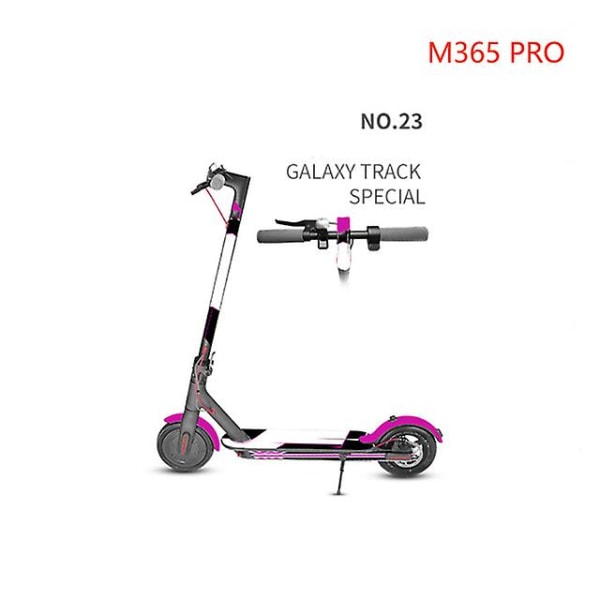 Elektrisk skoter helkropps-pvc-dekal Gör-det-själv-skateboard-klistermärke Scooter-pedaldekal för Xiaomi M365/ pro NO23 M365 PRO