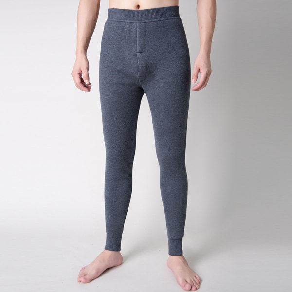 Pakke med 1 Termobukser til mænd Long Johns Warm Underwear Baselayer Blue 180