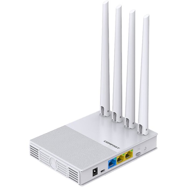 Comfast Wireless Lte Mobil Hotspot Router Wifi 4g Router Med Sim Kort White CF-E3 V3
