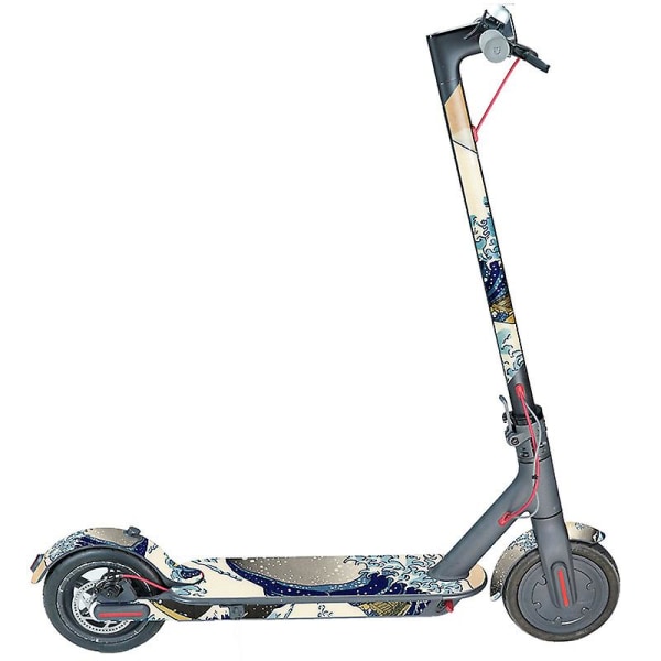 Elektrisk skoter helkropps-pvc-dekal Gör-det-själv-skateboard-klistermärke Scooter-pedaldekal för Xiaomi M365/ pro NO23 M365 PRO