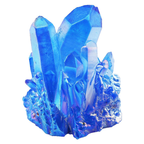 Rå malm krystall krystall klynge ornamenter stein kvarts krystall klynge for helbredelse Reiki energi, uregelmessig grov edelsten
