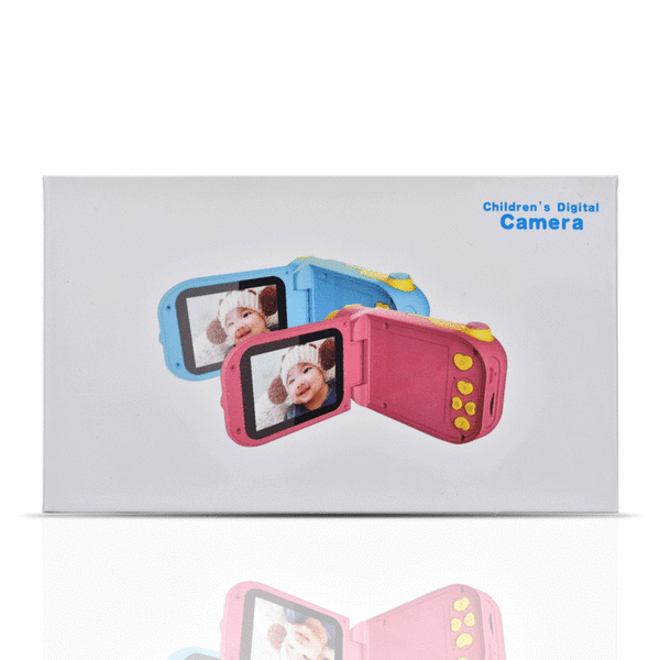 DV-videokamera för barn Digitalkamera Leksak Fotovideoinspelare (1 paket rosa)