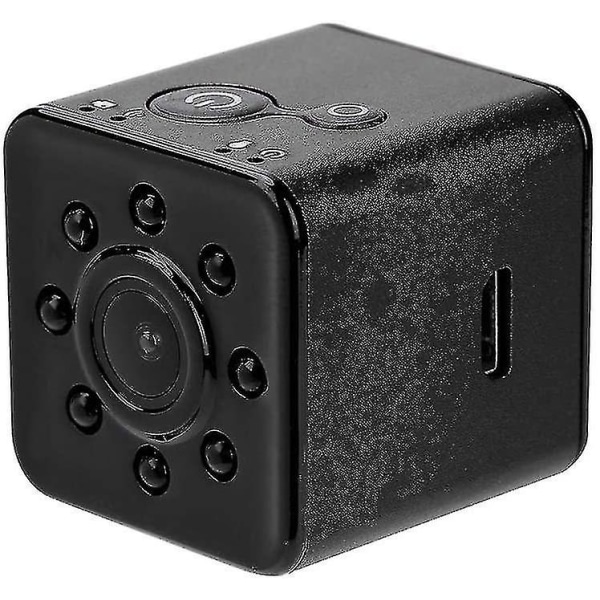 Mini Wifi actionkamera, 1080p Hd 155 vid linse Vandtæt sportsvideokamera Night Vision Infrarødt videokamera til luftfotografering-sort