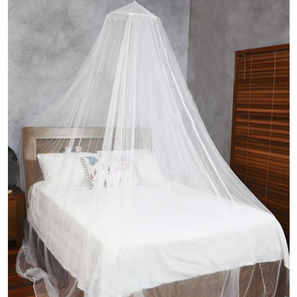 Luksus myggnetting sengeteppe, store insektsikre nett, sengetepper, egnet for enkelt- til king-size-senger