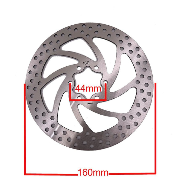 160 mm bremseskive 160 for Kaabo Wolf Warrior elektrisk scooter tilbehør Reservedeler 1 piece