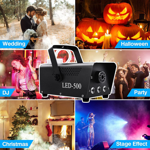 Sumukone, 500 W Ystävänpäivän koristeluun Häät Halloween Joulujuhlaesitys British Specification Plug Remote control and remote control