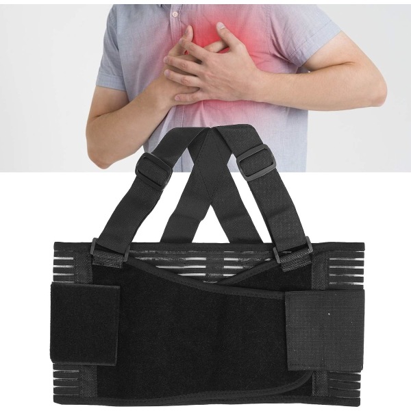 Rib Fracture Support Splint, Ventilating Fixed Rib Fracture Belt, Adjustable Lumbar Belt, Support Belt（M）