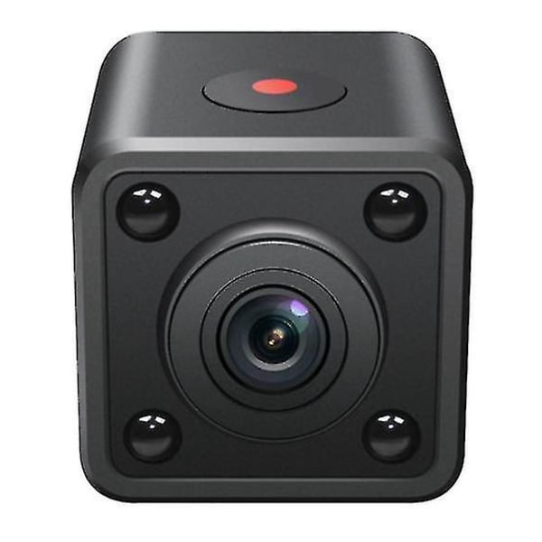 Piilotettu langaton vakoilukamera 1080p HD Mini Wifi Ip-kamera (musta)
