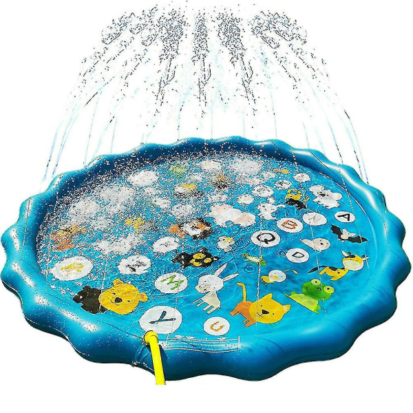 Hmwy-splash Pad Legemåtte Sprinkler Børne oppustelige springvandsbassinlegetøj