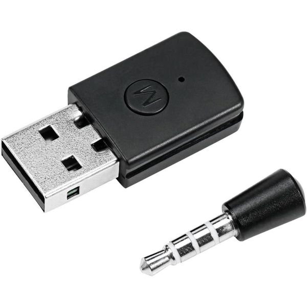 Bluetooth Dongle Adapter USB 4.0 - Mini Dongle Mottaker og sendere Trådløst adaptersett Kompatibel med PS4 /PS5 Playstation 4/5 Støtte A2DP