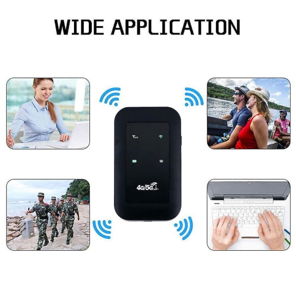 Ulåst 4g Lte Mobilt Bredbånd Wifi Trådløs Router Bærbart Mifi Hotspot Værktøj
