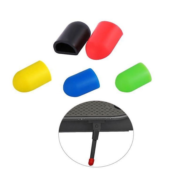 Elektrisk scooter fotstøttehylse for Xiaomi M365 Pro Kick scooter Silikonføtter Beskyttelsesdeksel for Ninebot G30 Es2 Es4 Red