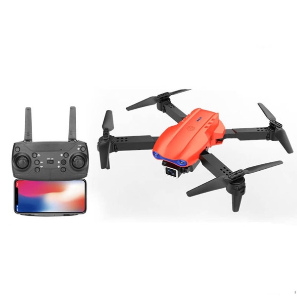 Sajy E99 Pro Rc Mini Drone 4k Wifi Fpv Luftfotografering Helikopter Multicolor