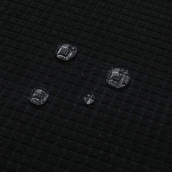 Datorstol i ett stycke vridbar cover Kontorsstolsryggskydd Cover Elastiskt cover cover (svart, M)