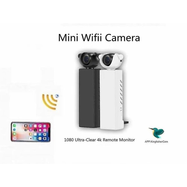 Good Helper 4k Camera 1080 Ultra-klar mobiltelefon fjernovervågning med Wifii spionkamera udstyret med 64g Tf-kort og 3.0 højhastighedskortlæser