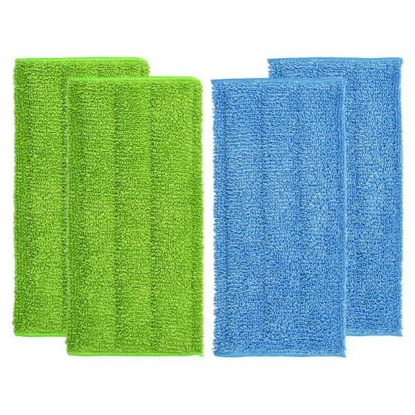 4 stk Swiffer flad moppe klud moppe mikrofiber klud erstatning moppe hoved tilbehør