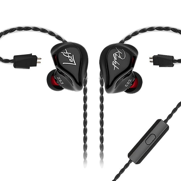Zs3 In-ear-hodetelefoner med ledning svart