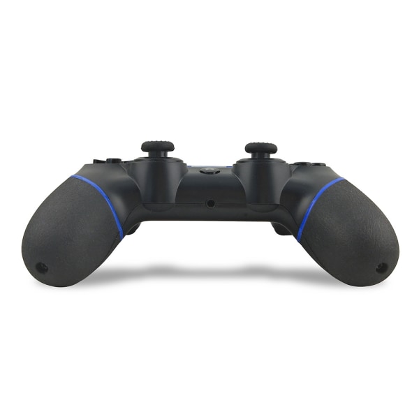 Trådløs controller til PS4 RegeMoudal Trådløs controller til PS4/Pro, berøringspanel gamepad med dobbelt vibration og lydfunktion（blå）