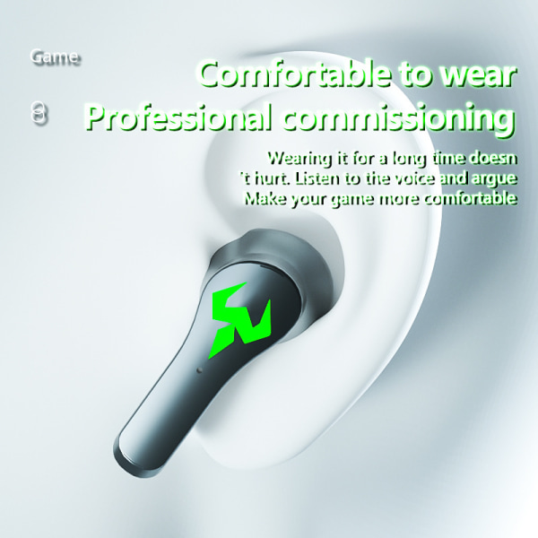 TWS Gaming Bluetooth Headset E-sports Gaming Langattomat korvakuulokkeet