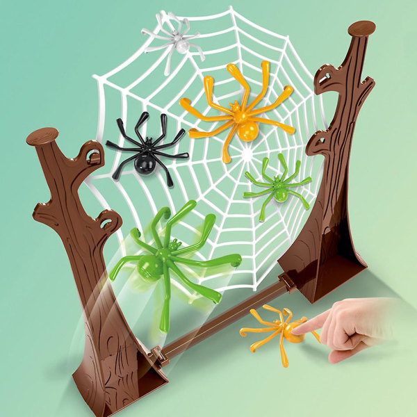 Double Battle Bouncing Spider Desktop-brætspil Forældre-barn interaktionslegetøj