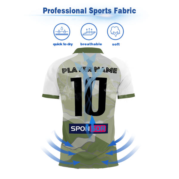 100 % polyesteriä mukautettu mesh, hengittävä jalkapallojalkapallosarja univormut Sublimaatiotulostus Jalkapallon juoksupuku 4 L