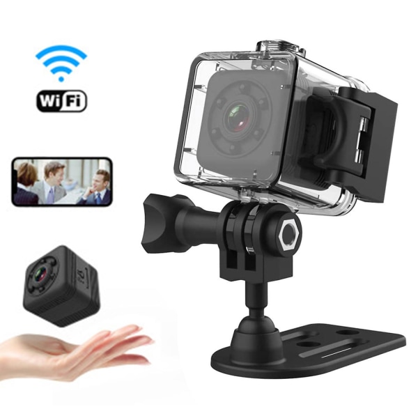 Sq29 vedenpitävä mini 1080p älykamera drone tai autokäyttöinen mikrokameranauhuri liiketunnistimet Night Vision -pieni HD-kannettava