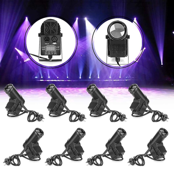 30w Led Stage Light Dmx512 Pinspot Beam Spotlight 6ch Ac110-240v Auto Sound Dmx Rgbw Dj Disco Party Ktv Stage Lighting Effect