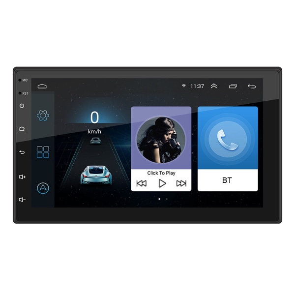 9210S Car Entertainment Multimedia System Bilradio 4 Cortex-A7 7 Tommers HD Touchscreen 2 Din Android Multimedia Video Player MP5