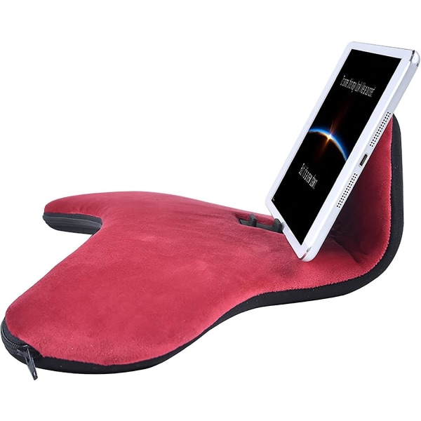 Tablettdatorstöd Kuddram, Flervinklat mjukt kuddstöd för surfplatta