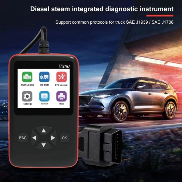 V500 S Scr Fault Detector Plug And Play Fast Detector Obd Truck