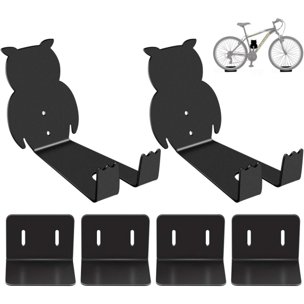 3 i 1 cykelväggförvaringskrokar, pedalkrok för cykelväggfäste, pedalväggfäste för elcykel, MTB, City Bike-B