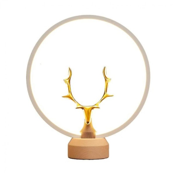 Smart Magnetic Balance Lamp Creative Led Nattlys (gull)