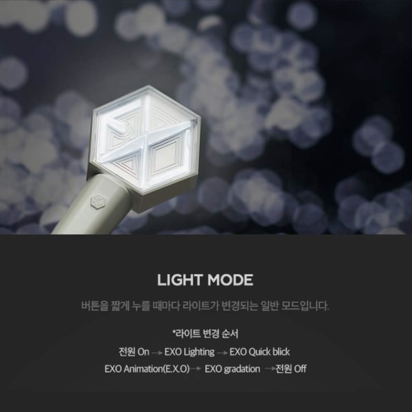 SM Entertainment EXO Official Lightstick versio 3