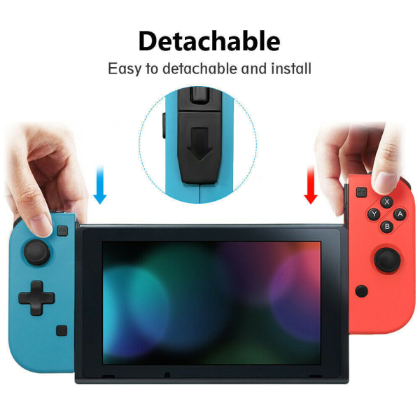 Set med 2 trådlösa kontroller för Nintendo Switch Joy-Con Gamepad-konsol Ny