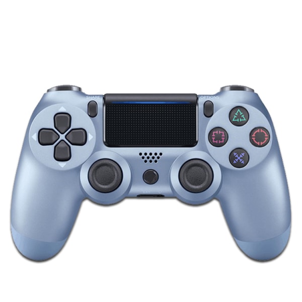 PS4-ohjain, langaton Bluetooth peliohjain (Titanium Blue)